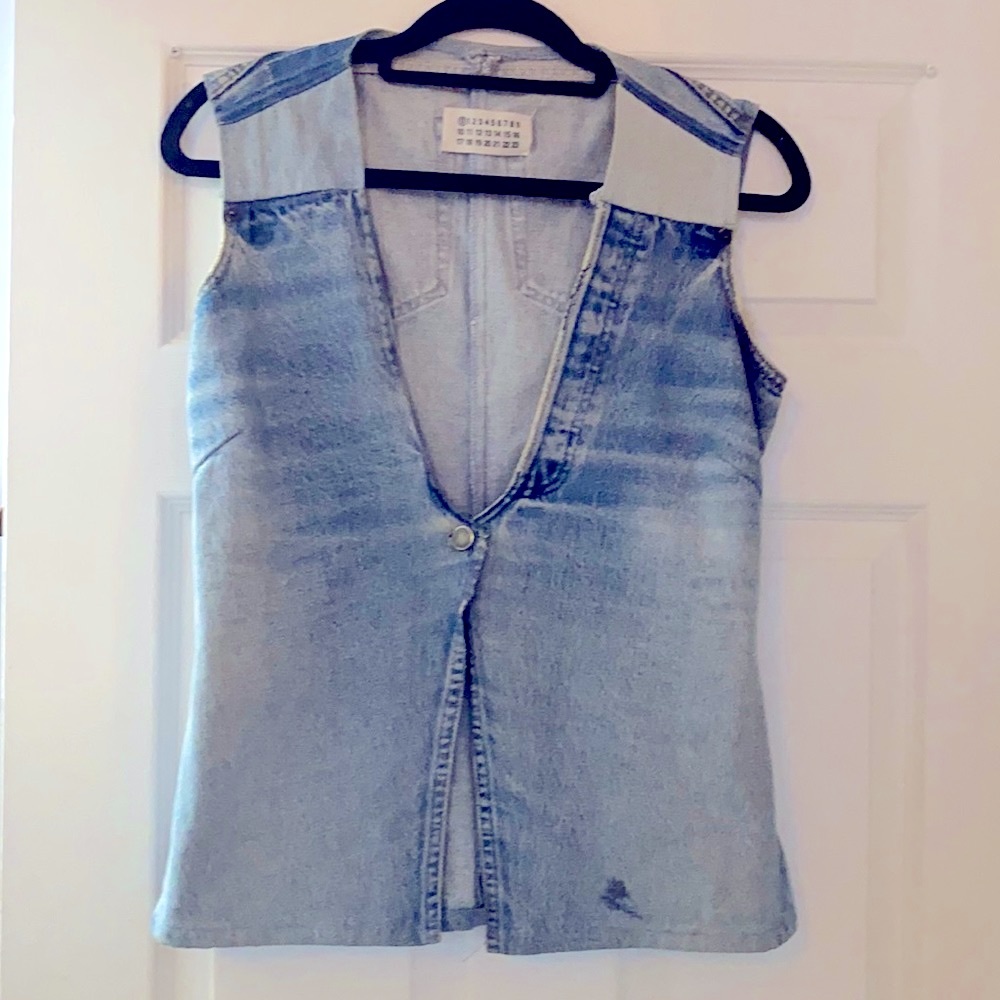 Margiela denim vest - 0 Line